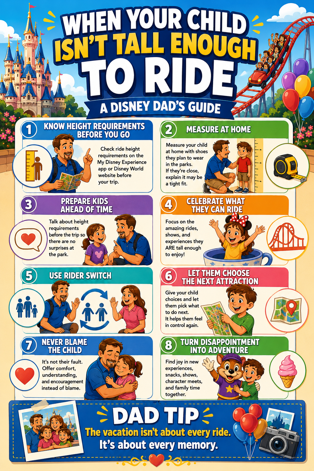 Disney World Height Requirements: A Dad’s Guide to Handling Ride Restrictions
