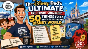 Disney World Pre-Flight Checklist for Dads